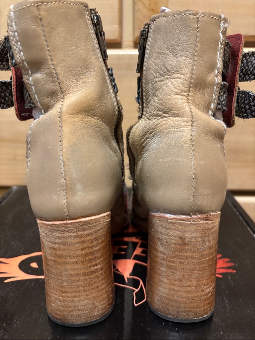 Free bird by Steven Tiara Ice multi boots - Picture 6 of 9